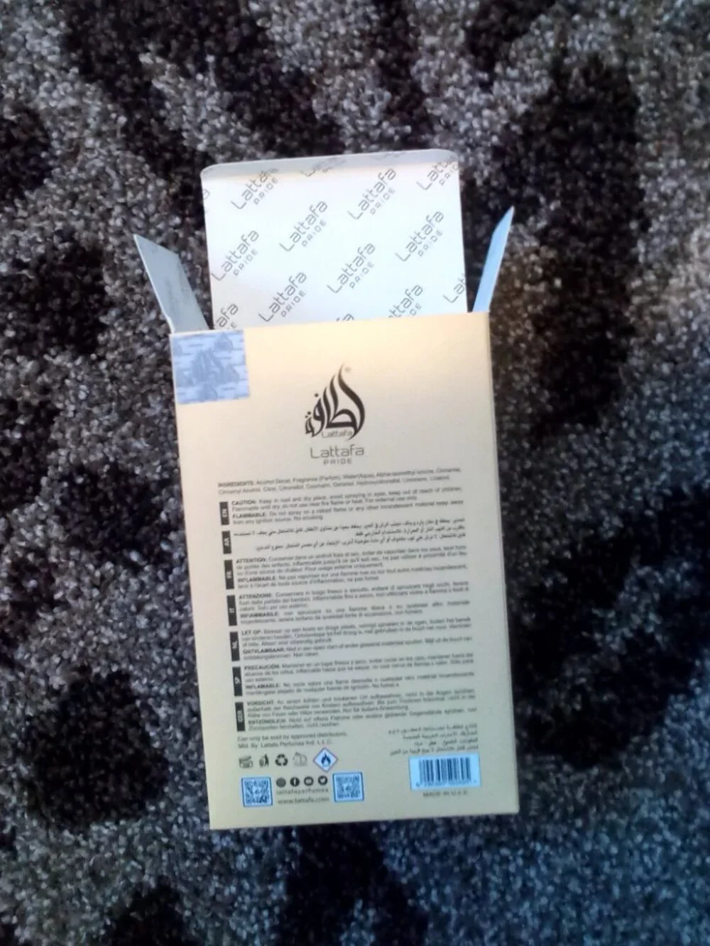 LOVE Lattafa pRiDe AFFECTION open box Arabian perfume UAE - Picture 3 of 3